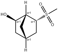 Bicyclo[2.2.1]heptan-2-ol, 6-(methylsulfonyl)-, (2-exo,6-endo)- (9CI) Struktur