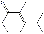 2-Cyclohexen-1-one,2-methyl-3-(1-methylethyl)-(9CI) Struktur