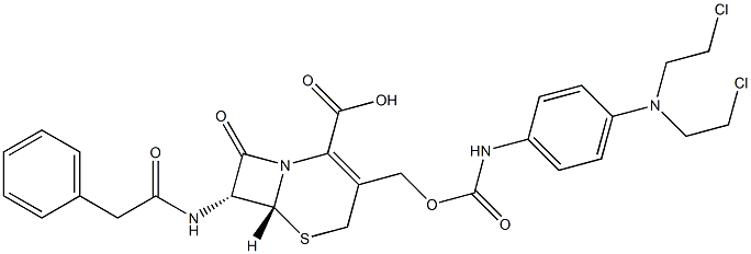 cephalosporin mustard Struktur