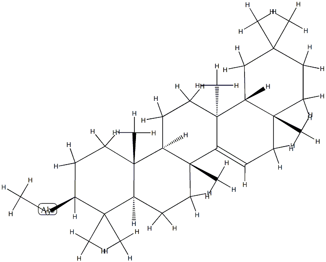 TARAXEROLMETHYLETHER Struktur