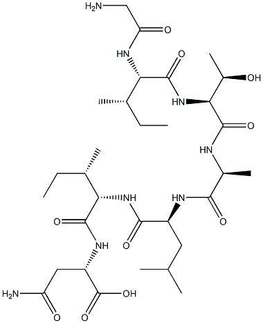 Gitalin (amorphous) Struktur