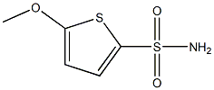 2-Thiophenesulfonamide,5-methoxy-(9CI) Struktur