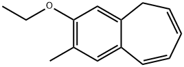 5H-Benzocycloheptene,3-ethoxy-2-methyl-(9CI) Struktur