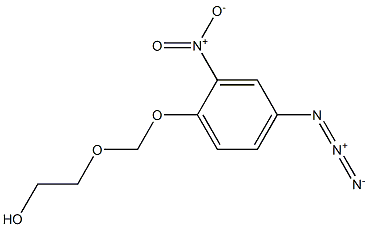 4-azido-2-nitrophenyl polyethylene glycol Struktur