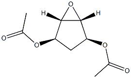 6-Oxabicyclo[3.1.0]hexane-2,4-diol,diacetate,(1R,2S,4R,5S)-rel-(9CI) Struktur