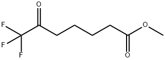 Methyl7,7,7-trifluoro-6-oxoheptanoate Struktur