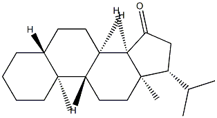 (14β)-20-Methyl-5α-pregnan-15-one Struktur