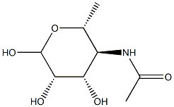 N-acetylperosamine Struktur