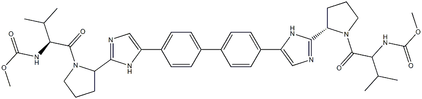 Daclatasvir Impurity Struktur