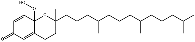 8a-hydroperoxy-tocopherone Struktur