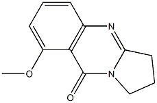 7-methoxydeoxyvasicinone Struktur