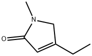 2H-Pyrrol-2-one,4-ethyl-1,5-dihydro-1-methyl-(9CI) Struktur