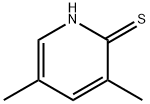 2(1H)-Pyridinethione,3,5-dimethyl-(9CI) Struktur