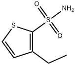 2-Thiophenesulfonamide,3-ethyl-(9CI) Struktur