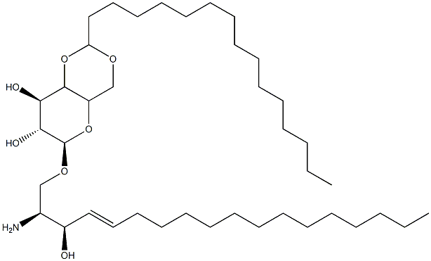 plasmalopsychosine B Struktur