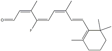 9,11-dicis-12-fluororhodopsin Struktur