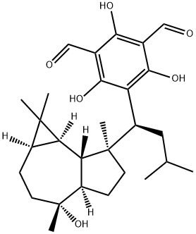 MACROCARPAL B, 142698-60-0, 結(jié)構(gòu)式