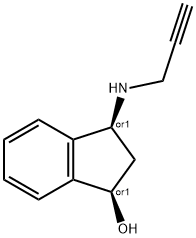 rac-cis-1-Deshydroxy Rasagiline Struktur