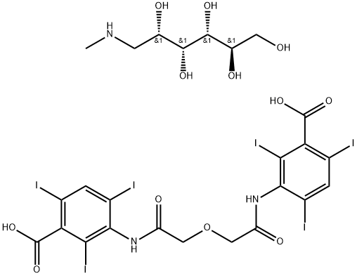 methylglucamine ioglycamide Struktur