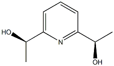 (α2R,α6R)-α2,α6-Dimethyl-2,6-pyridinedimethanol Struktur