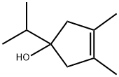 3-Cyclopenten-1-ol,3,4-dimethyl-1-(1-methylethyl)-(9CI) Struktur