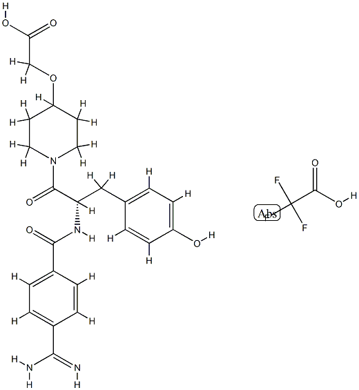 Trifluoroacetate salt  Struktur