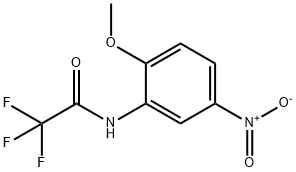 2,2,2-trifluoro-N-(2-methoxy-5-nitrophenyl)acetamide Struktur