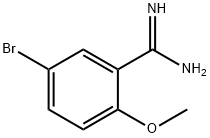 5-bromo-2-methoxybenzamidine Struktur