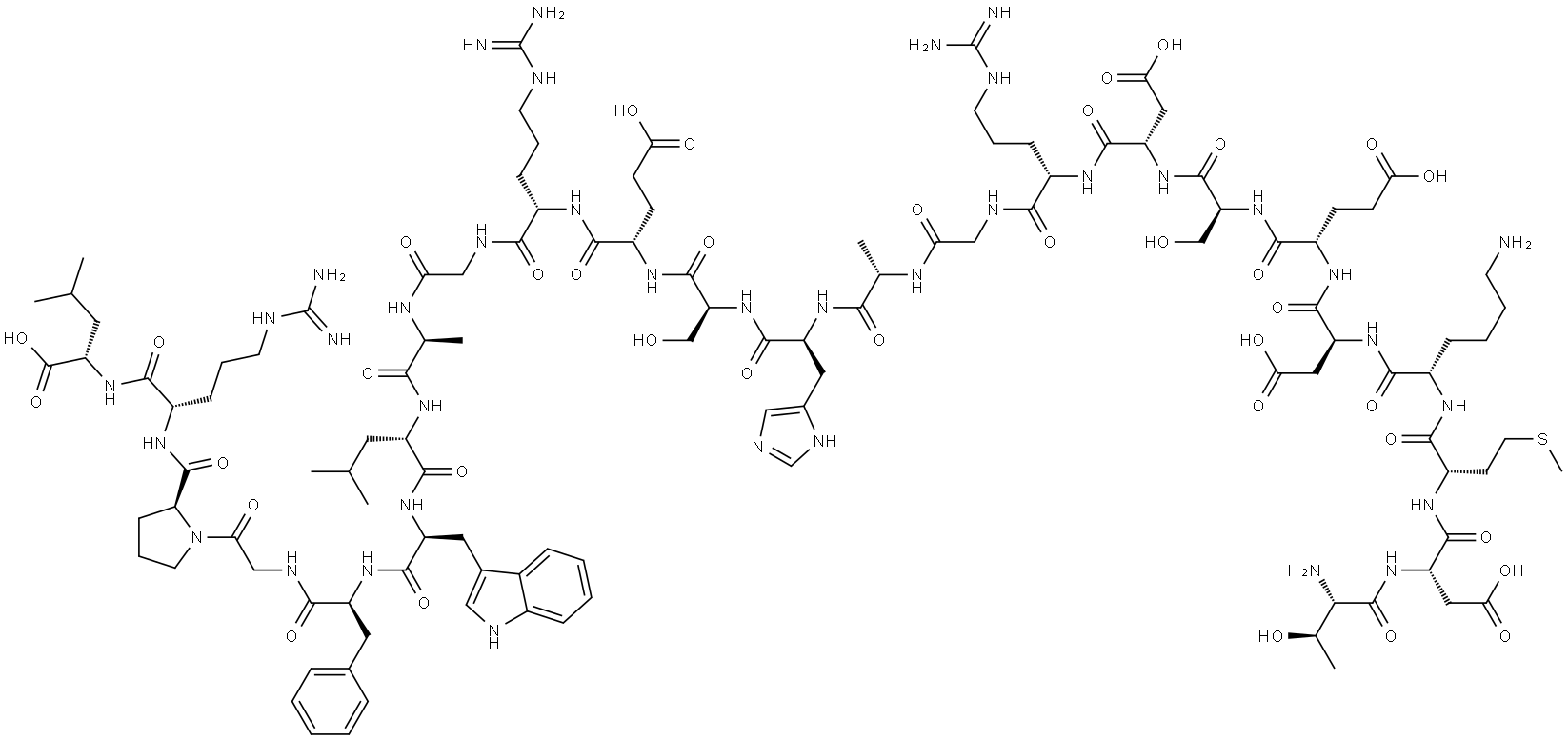 DIAPAUSE HORMONE (SILKWORM, 1-24) Struktur