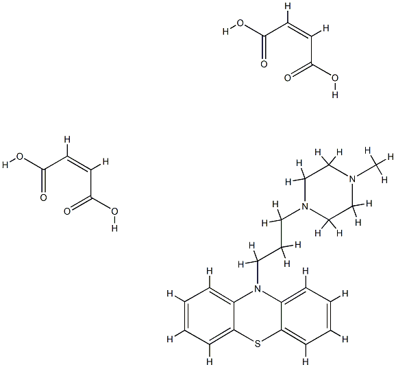 Perazine dimaleate Struktur