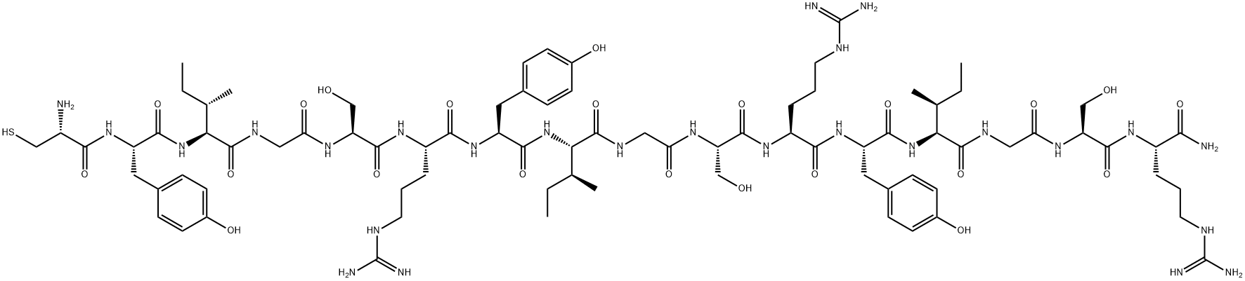 C(YIGSR)3-NH2 Struktur