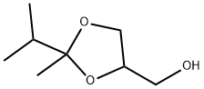 1,3-Dioxolane-4-methanol,2-methyl-2-(1-methylethyl)-(9CI) Struktur