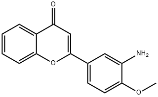 4H-1-Benzopyran-4-one,2-(3-amino-4-methoxyphenyl)-(9CI) Struktur