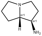 1H-Pyrrolizin-1-amine,hexahydro-,(1R,7aS)-rel-(9CI) Struktur