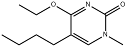 2(1H)-Pyrimidinone,5-butyl-4-ethoxy-1-methyl-(9CI) Struktur