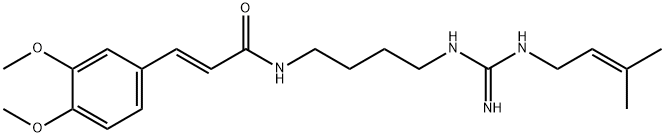 caracasanamide Struktur