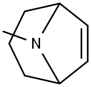 8-Azabicyclo[3.2.1]oct-6-ene,8-methyl-(9CI) Struktur