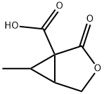 3-Oxabicyclo[3.1.0]hexane-1-carboxylicacid,6-methyl-2-oxo-(9CI) Struktur