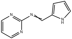 N-(2'-pyrrylmethylidene)-2-aminopyrimidine Struktur