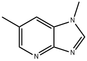 1H-Imidazo[4,5-b]pyridine,1,6-dimethyl-(9CI) Struktur