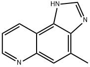 1H-Imidazo[4,5-f]quinoline,4-methyl-(9CI) Struktur