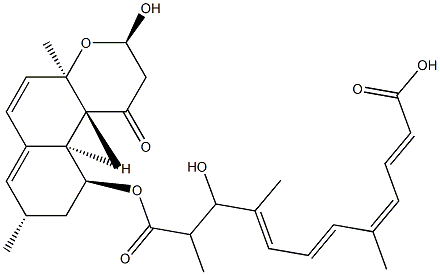 Calbistrin b Struktur