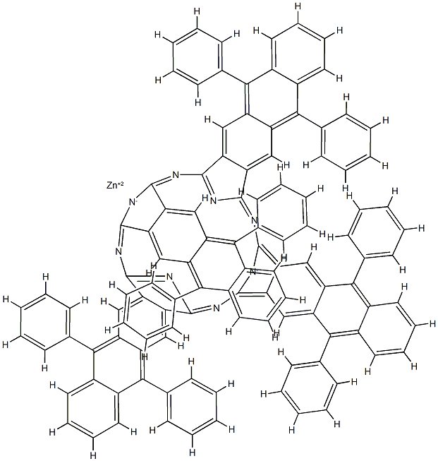 tetraanthraporphyrazine Struktur