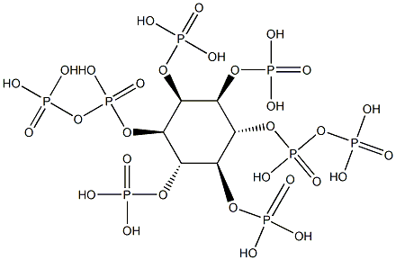 bis(1,4)-diphosphoinositol tetrakisphosphate Struktur