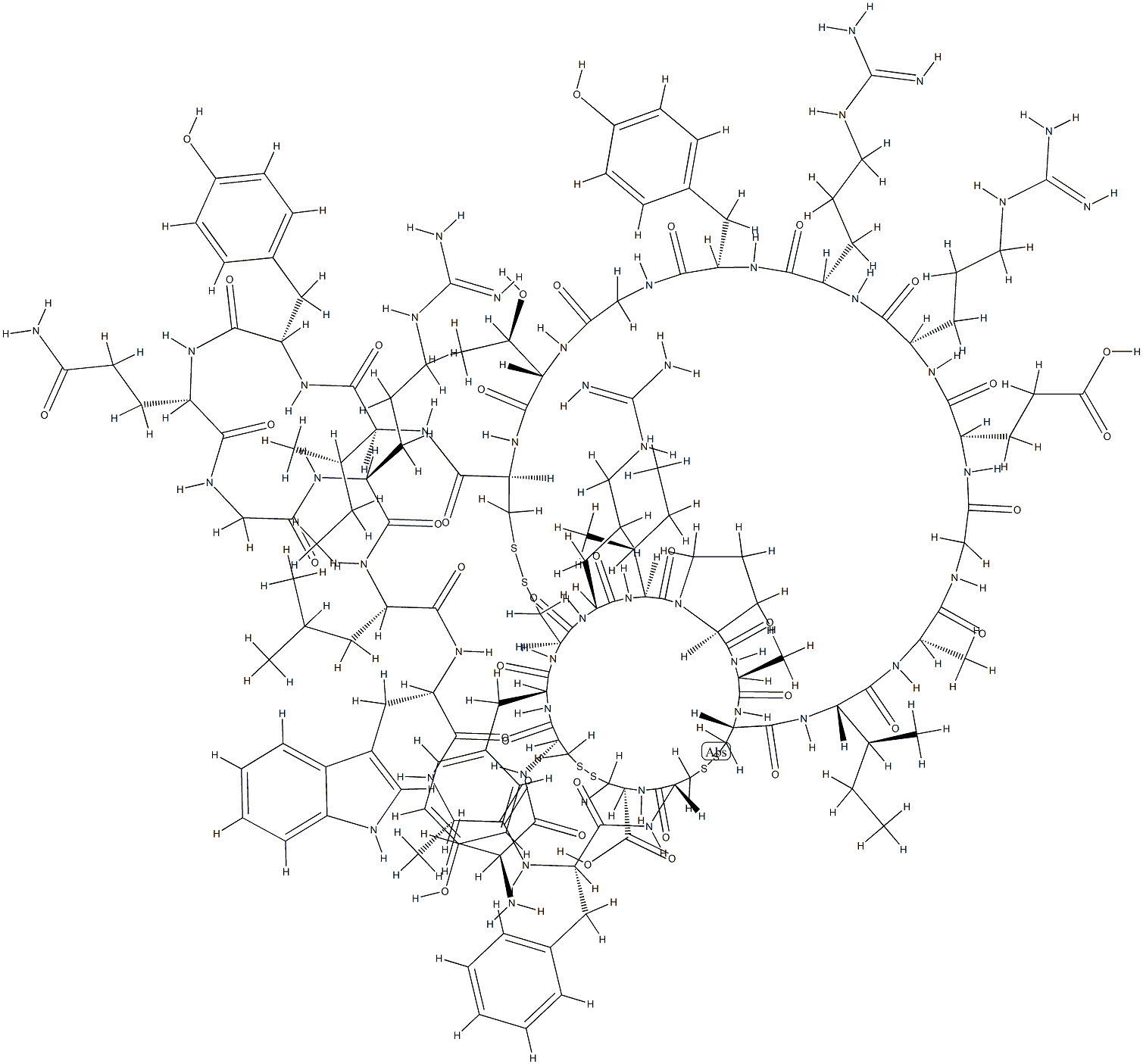 防御素 HNP-1 Struktur