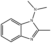 1H-Benzimidazol-1-amine,N,N,2-trimethyl-(9CI) Struktur