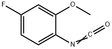 4-Fluoro-1-Isocyanato-2-Methoxybenzene(WX681004) Struktur