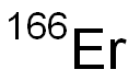 Erbium166 Struktur