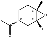 Ethanone, 1-[(1R,3R,6S)-6-methyl-7-oxabicyclo[4.1.0]hept-3-yl]-, rel- (9CI) Struktur