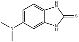 2H-Benzimidazole-2-thione,5-(dimethylamino)-1,3-dihydro-(9CI) Struktur